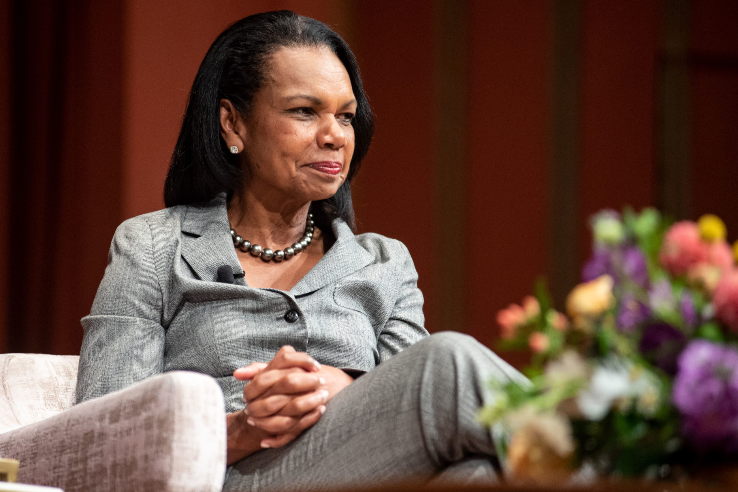 Former Secretary of State Dr. Condoleezza Rice.